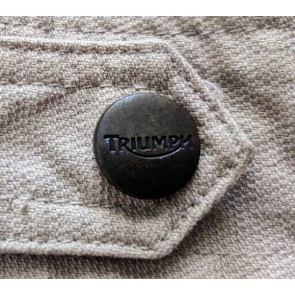 Triumph Motorcycle Jacket Mens Small Bonneville 50th Anniversary T100 1959-2009 - Picture 14 of 16